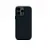 Накладка из эко-кожи Kzdoo Noble Collection совместимая с iPhone 16 Pro черная