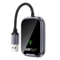 Беспроводной адаптер для автомобилей AceFast CarPlay QC1