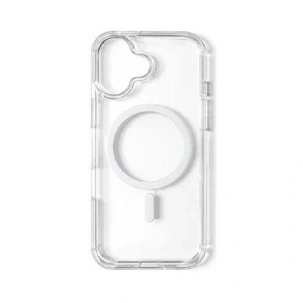 Противоударная накладка Cabal Protect Clear Case c MagSafe для iPhone 17 прозрачная