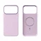 Пластиковая накладка WIWU Skin Touch с MagSafe совместимая с iPhone 17 Pro лавандовая