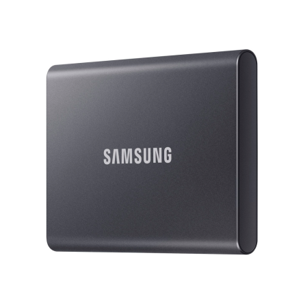Внешний SSD-накопитель Samsung T7 Portable 2Tb MU-PC2T0T/AM USB 3.2 (1.050 MB/S)  Titan Gray (серый)