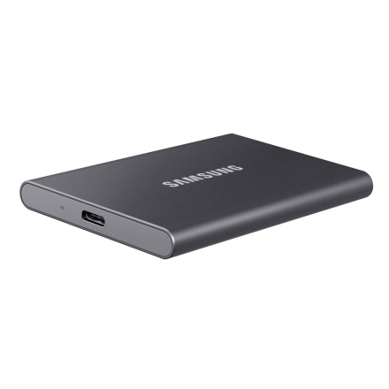 Внешний SSD-накопитель Samsung T7 Portable 2Tb MU-PC2T0T/AM USB 3.2 (1.050 MB/S)  Titan Gray (серый)