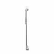 Алюминиевая накладка с ароматизатором Movenchy MagSafe совместимая с iPhone 16 Pro черная/серебро