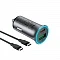 Автомобильное зарядное устройство Acefast B16 (USB-A/USB-C)+кабель(Type-C/Type-C) 95W