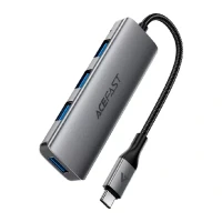 USB-концентратор AceFast Type-C 4 in 1 (J15)