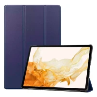 Чехол-книжка совместимый с Samsung Tab S10+/S9+/S9FE+ синий