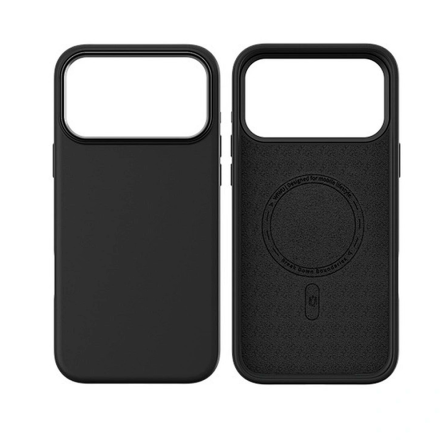 Пластиковая накладка WIWU Skin Touch с MagSafe совместимая с iPhone 17 Pro черная