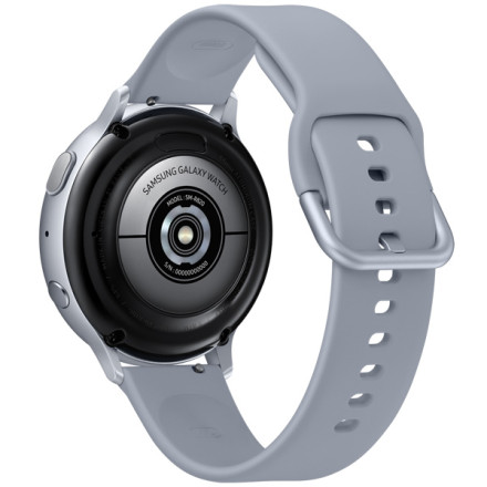 Цветной, Super AMOLED, сенсорный, с подсветкой  Samsung Galaxy Watch Active2 алюминий 40 мм cloud silver (арктика)