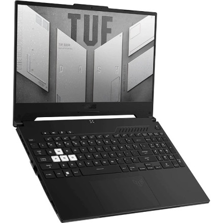Ноутбук  15.6" Ноутбук ASUS TUF Dash F15 FX517ZE-HN120 (FHD, IPS, 250n, 144Hz, i7-12650H, 16GB, SSD 1TB, 3050Ti 4GB, DOS)