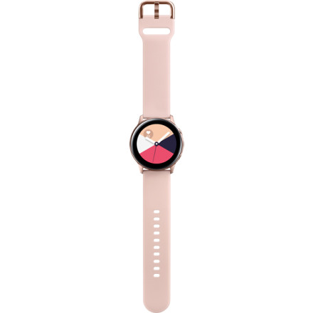 Цветной, Super AMOLED, сенсорный, с подсветкой  Samsung Galaxy Watch Active rose gold (розовое золото)