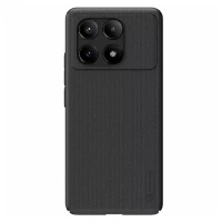 Противоударная накладка Nillkin Super Frosted Shiield Pro совместимая с ПОКО X6 Pro черная