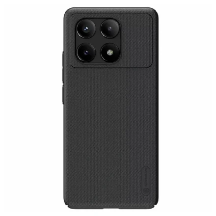 Противоударная накладка Nillkin Super Frosted Shiield Pro совместимая с ПОКО X6 Pro черная