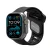 Ремешок Aulumu A02 совместимый с Apple Watch (44-45-46-49mm) силикон черный
