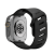Ремешок Aulumu A02 совместимый с Apple Watch (44-45-46-49mm) силикон черный