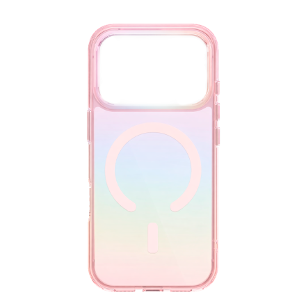 Противоударная накладка Uniq Iridescia с MagSafe совместимая с iPhone 17 Pro полуночный кварц