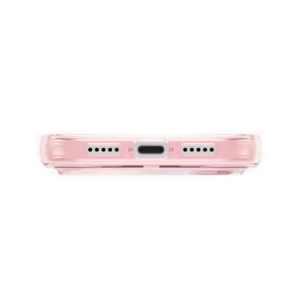 Противоударная накладка Uniq Iridescia с MagSafe совместимая с iPhone 17 Pro полуночный кварц