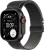 Apple Watch Ultra 3 (2025) GPS + Cellular, 49 мм, корпус из черного титана, ремешок Titanium Milanese Loop (L) цвета black (черный) MF1T4