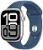 Apple Watch Series 10, 46 мм, корпус из алюминия серебристого цвета, спортивный ремешок цвета «синий деним» S/M