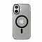 Пластиковая накладка Kzdoo Guardian совместимая с iPhone 16 затемненная