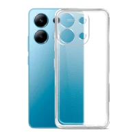 Силиконовая накладка совместимая с Рэдми Нот 13 Pro  прозрачная