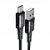 Кабель AceFast USB/Type-C (C1-04) нейлон 3A 1.2м черный