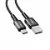 Кабель AceFast USB/Type-C (C1-04) нейлон 3A 1.2м черный