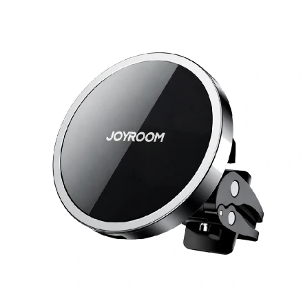 Автомобильный держатель с креплением на панель/стекло Joyroom (JR-ZS240) магнитный с беспроводной зарядкой 15W черный