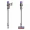 Вертикальный пылесос Dyson Cyclone V10 Digital Slim Sv18 никель