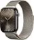 Apple Watch Series 10, 46 мм, корпус из титана цвета «титановый бежевый», спортивный ремешок цвета «миланская петля» бежевый S/M (MC7Q4)