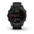 Умные часы  Часы Garmin Fenix 7 Sapphire Solar GPS титановый черный DLC с силиконовым ремешком