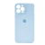 Накладка Silicone Case совместимая с  iPhone 16 Pro голубая (SC)