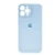 Накладка Silicone Case совместимая с  iPhone 16 Pro голубая (SC)