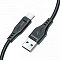 Кабель AceFast USB/Type-C (C3-04) нейлон 3A 1.2м черный