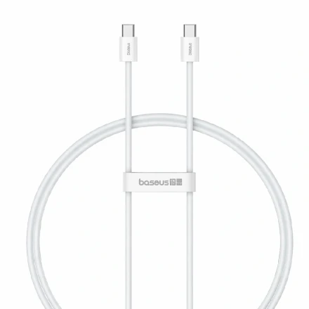 Кабель Baseus Superior Series 2 Type-C/Type-C 100W 1м белый