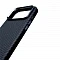 Пластиковая накладка Kwi-Ni с MagSafe совместимая с iPhone 17 Pro под карбон черно-серая
