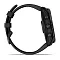 Часы Garmin fenix 7X Sapphire Solar (010-02541-23) титановый черный DLC с силиконовым ремешком