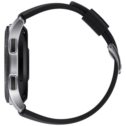 Цветной, Super AMOLED, сенсорный, с подсветкой  Samsung Galaxy Watch (46 mm) silver (серебристые)