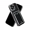Силиконовая накладка Partner с картхолдером совместимая с iPhone 16 Pro Max прозрачная