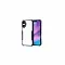 Противоударная накладка Xundd совместимая с iPhone 16 прозрачная с черными бортами