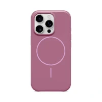 Пластиковая накладка be Case с MagSafe совместимая с iPhone 16 Pro Max фиолетовая