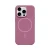 Пластиковая накладка be Case с MagSafe совместимая с iPhone 16 Pro Max фиолетовая