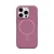 Пластиковая накладка be Case с MagSafe совместимая с iPhone 16 Pro Max фиолетовая