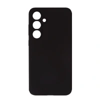 Накладка Silicone Case совместимая с Samsung S25 Plus/S24 Plus черный MG