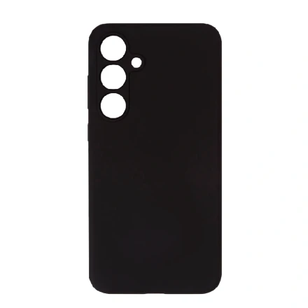Накладка Silicone Case совместимая с Samsung S25 Plus/S24 Plus черный MG