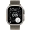 Apple Watch Ultra 3 (2025) GPS + Cellular, 49 мм, корпус из титана, ремешок Titanium Milanese Loop (L) цвета natural titanium (натуральный титан) MF0E4