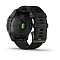 Умные часы  Часы Garmin Fenix 7 Sapphire Solar (010-02540-35) титановый черный DLC с силиконовым ремешком