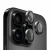 Защитное стекло на камеру совместимый с iPhone 16 Pro/16 Pro Max черный титаниум