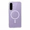 Противоударная накладка Cabal Premium Clear Case c MagSafe для Samsung Galaxy A57 прозрачная