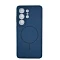 Накладка Silicone Case c MagSafe совместимая с Samsung S26 Ultra (SC) синяя