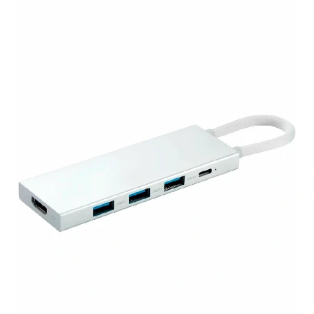 USB-хаб Ксиаоми 5 в 1 3USB/1USB-C/HDMI (XMDS05YM) белый